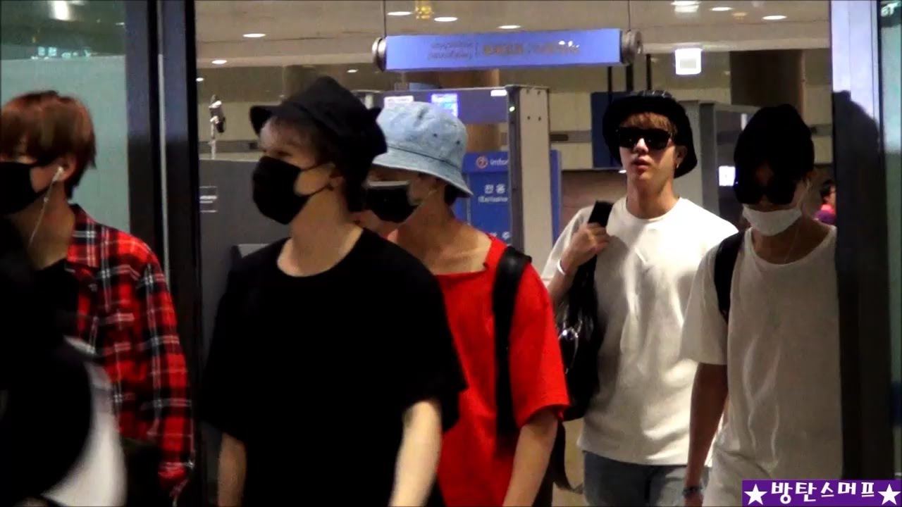 150830 방탄소년단 인천공항 입국
