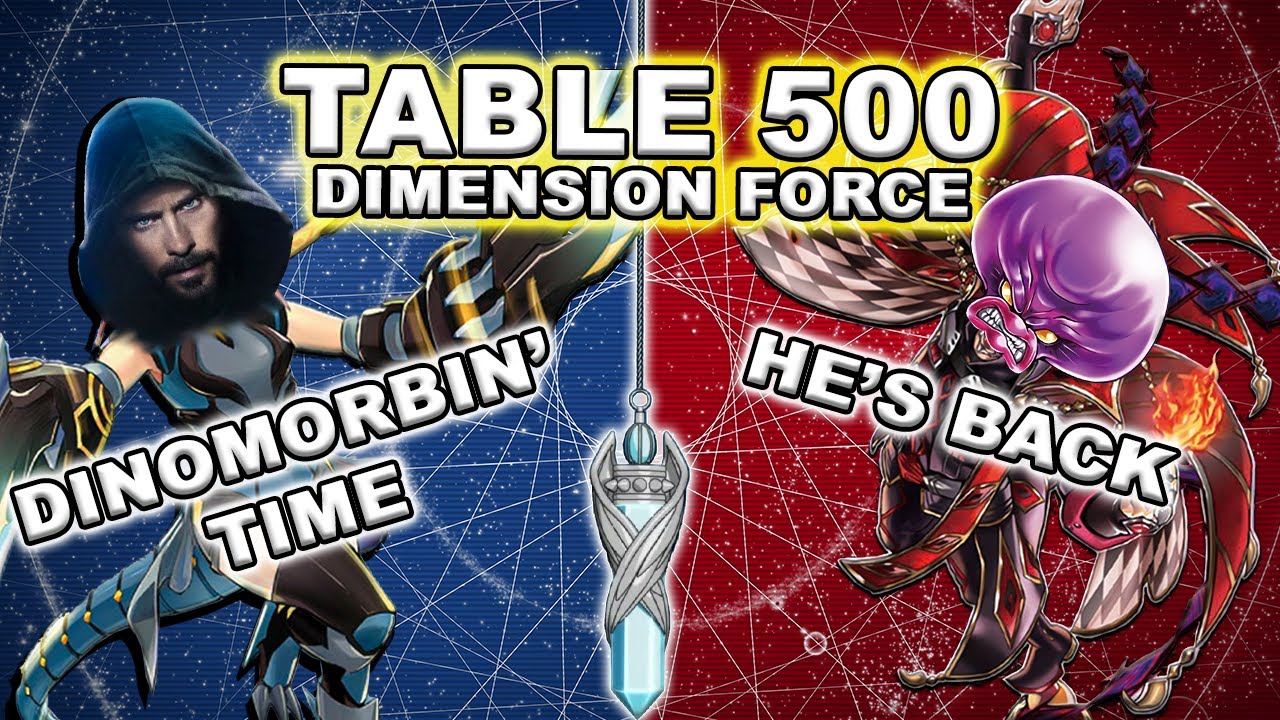 TABLE 500!!! THE WORST DECKS, DINOMORBIA, YAJIRO, 