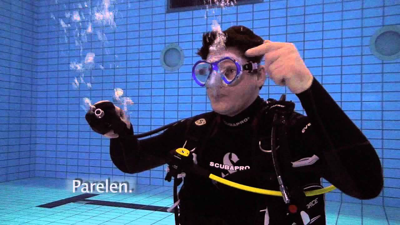 Duiken - Demo skills #2: ademen blazende automaat