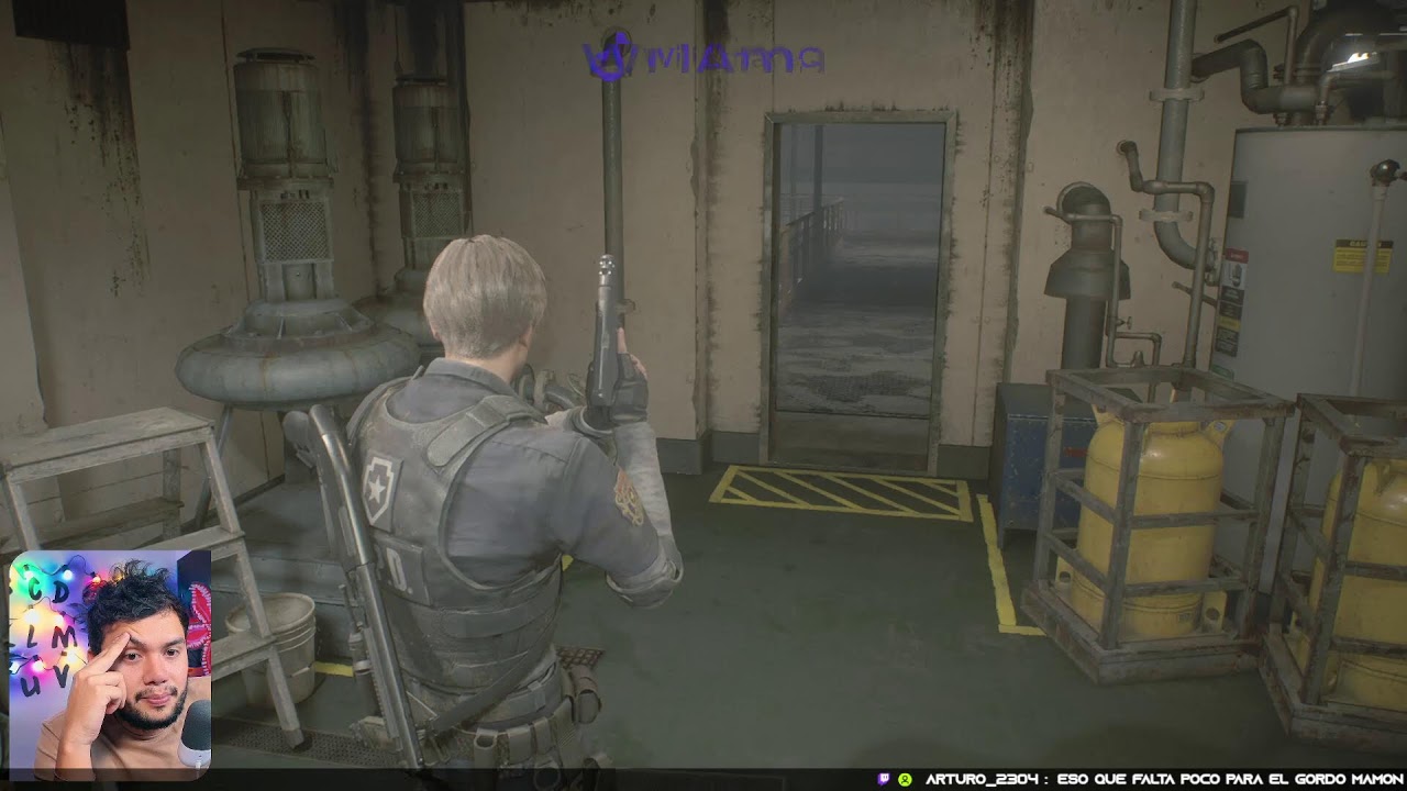 Mientras unos juegan el 9 Yo juego el 2 Jeje - Resident Evil 2  - Horizontal