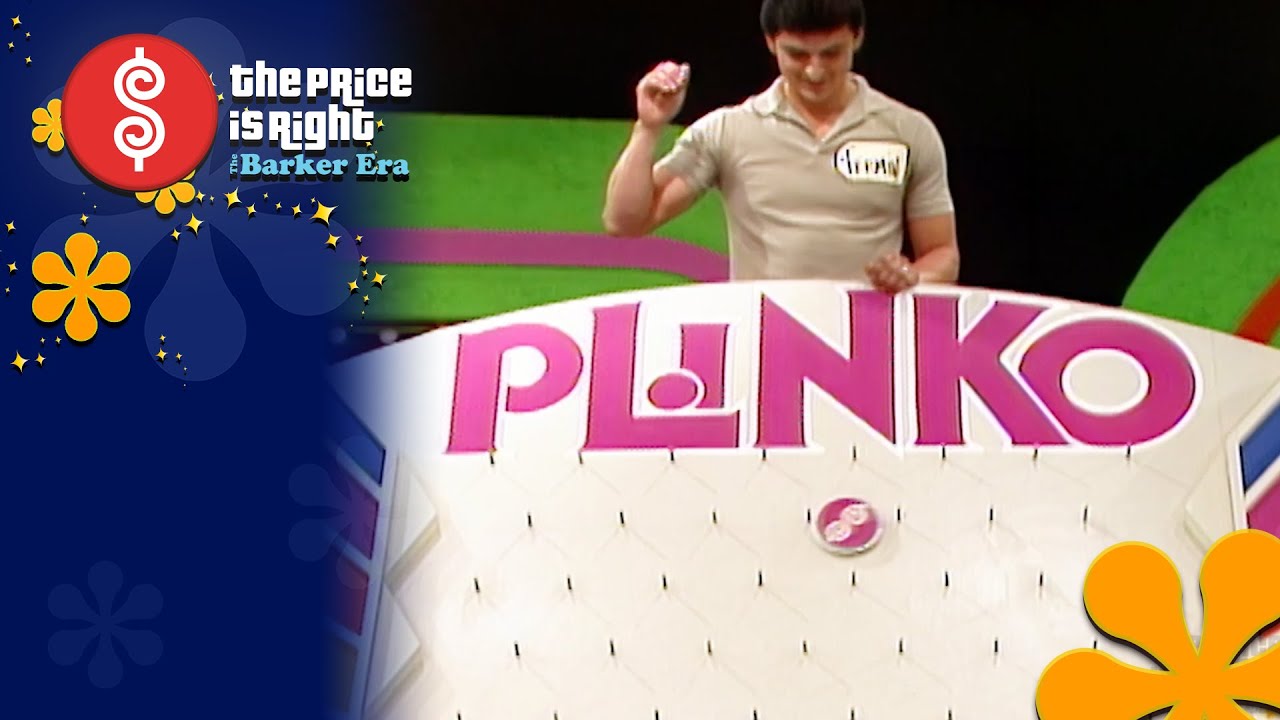 Contestant Collects Four PLINKO Chips for a Shot at $20,000 in Cash! - The Price Is Right 1984