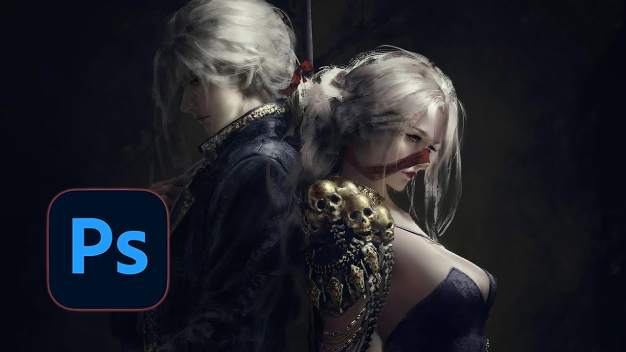 Digital painting timelapse - 