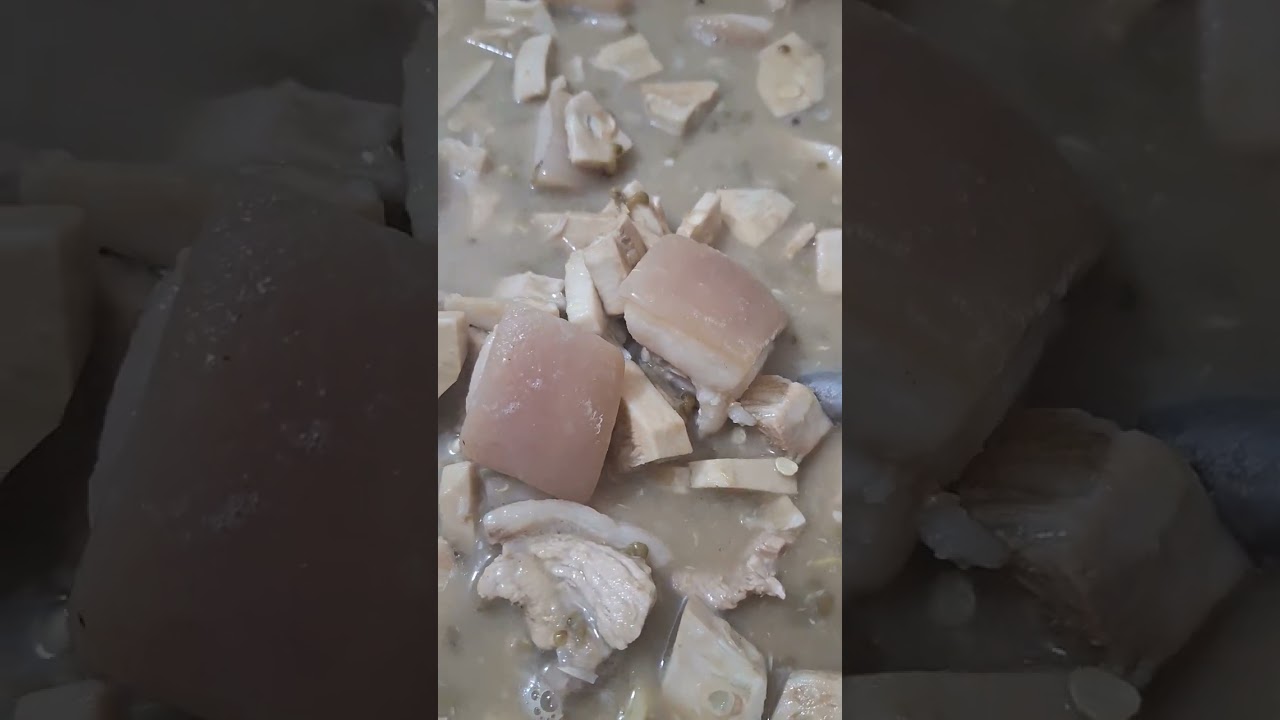 @Langka with Pork and Monggo recipe! #yummyandhealthy 