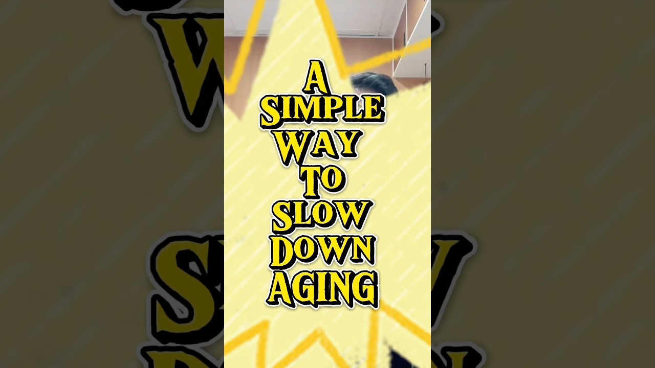 How To Slow Down Aging? #aging #docgerrytan #endocrinologist