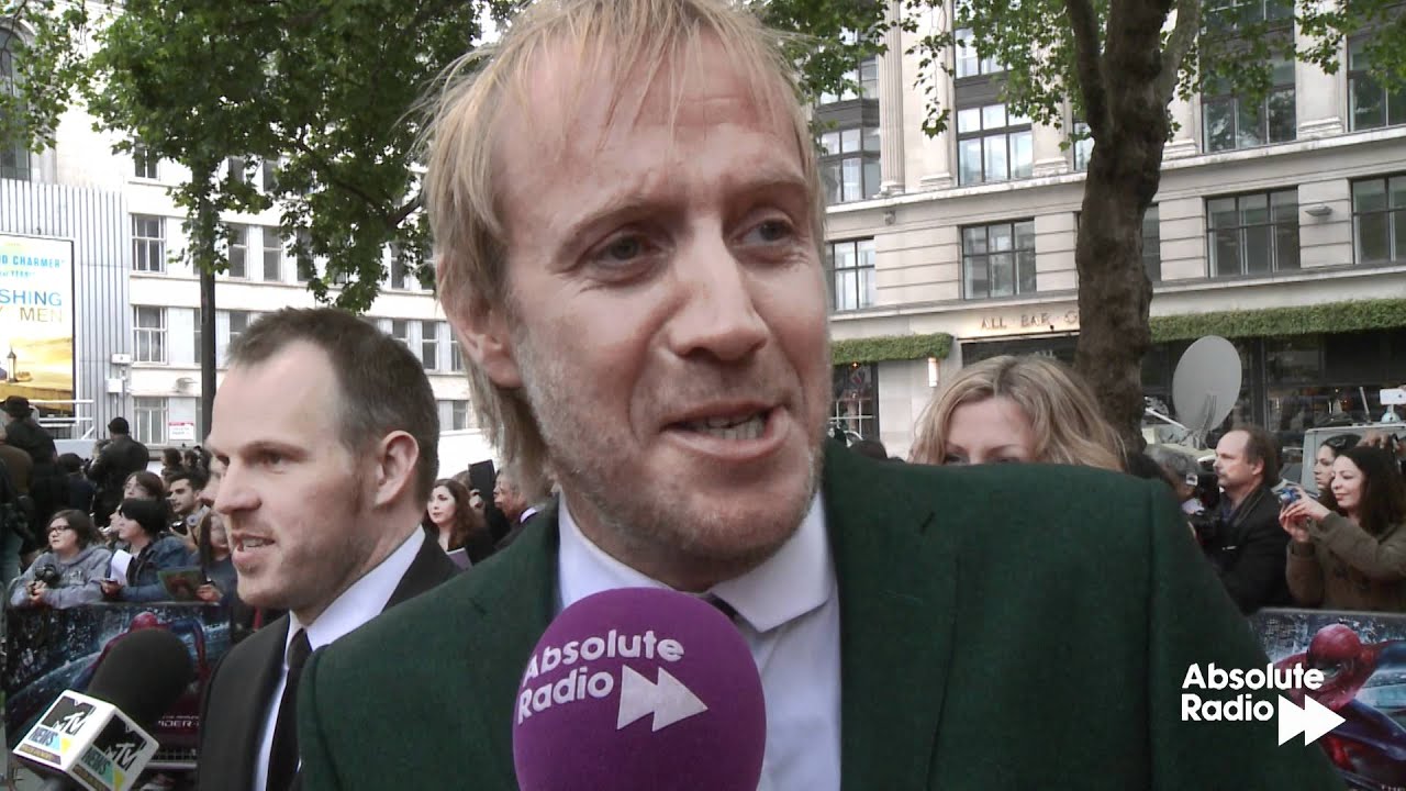 Rhys Ifans (The Lizard) interview at The Amazing Spider-Man premiere in London