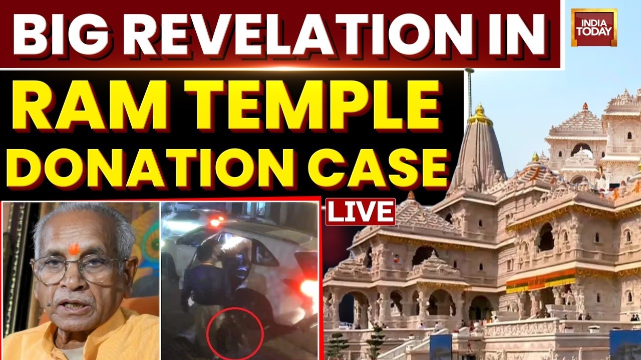 LIVE: Big Revelation In Ram Mandir Donation Theft Case | Raids On Accused, Families Questioned