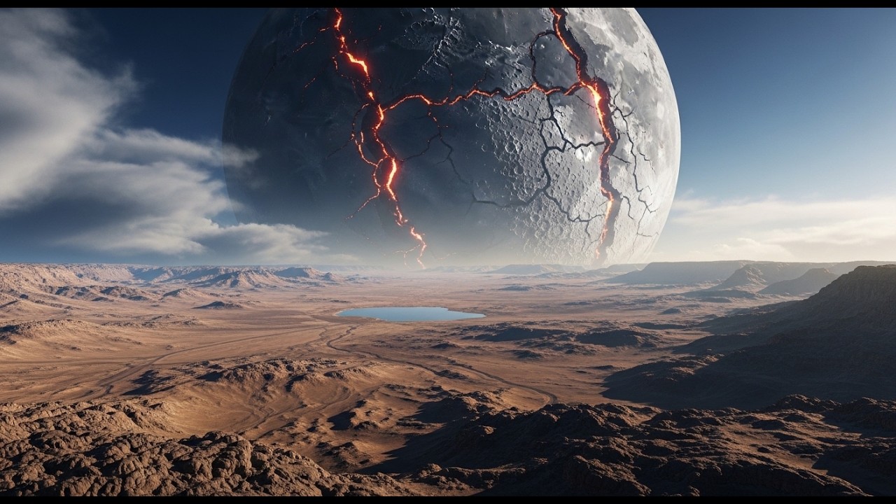 When the Moon Collided With Earth 😱😱😱 Dangerous 😱 seen