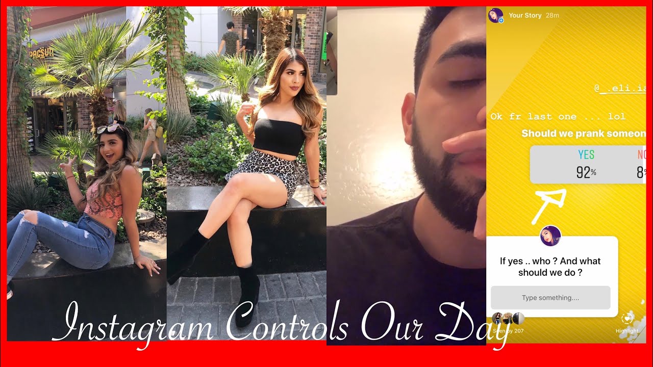 Instagram Controls Our Day // I Pranked My Cousin 😱
