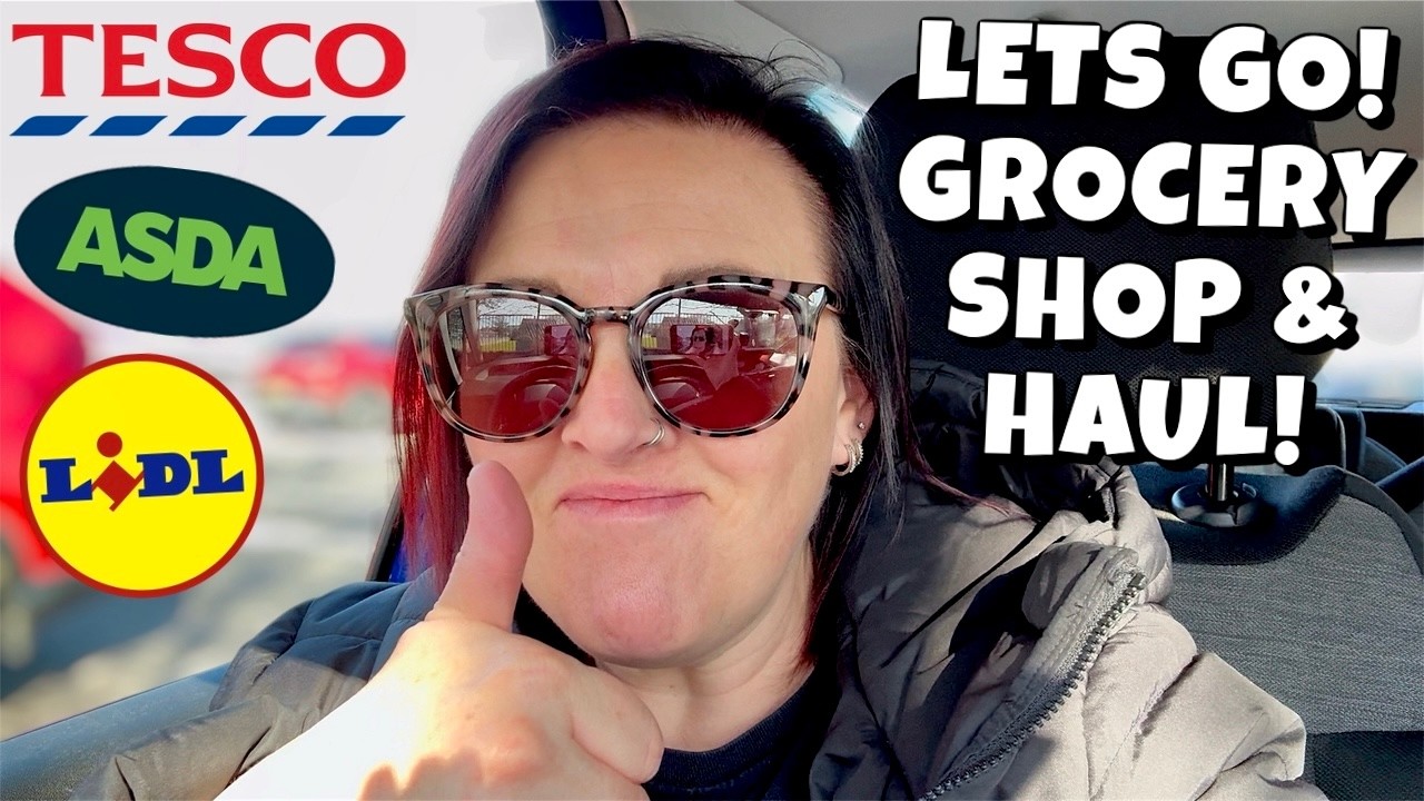 ** Let&rsquo;s Go SHOPPING 🛍️ ** | HUGE RESTOCK | (Mum of 12) &pound;400 Grocery HAUL