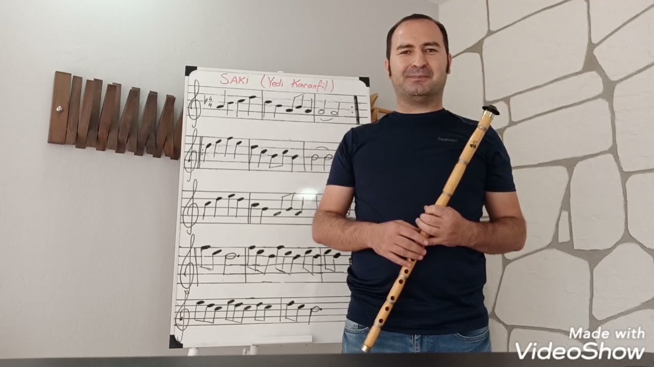 Saki – Yedi Karanfil Fon Müziği – Solfej Ve Üflenişi –