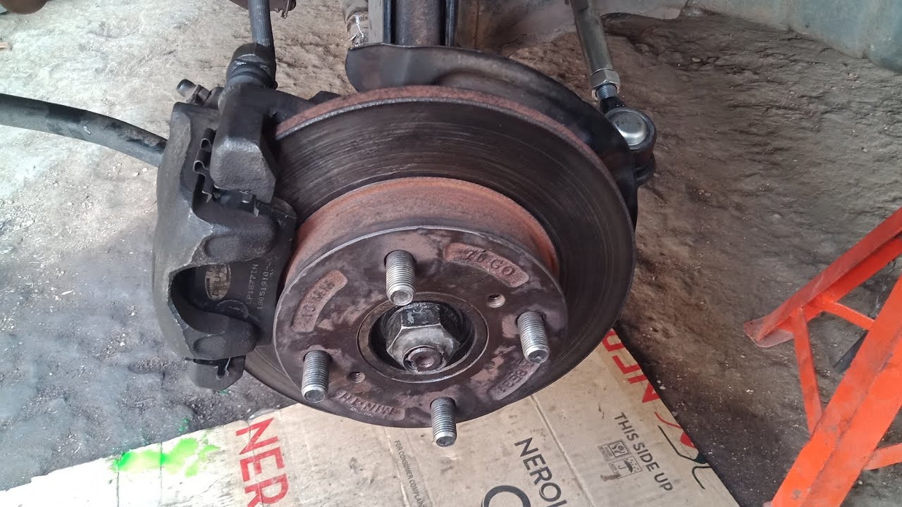 alto front wheel bearing change
