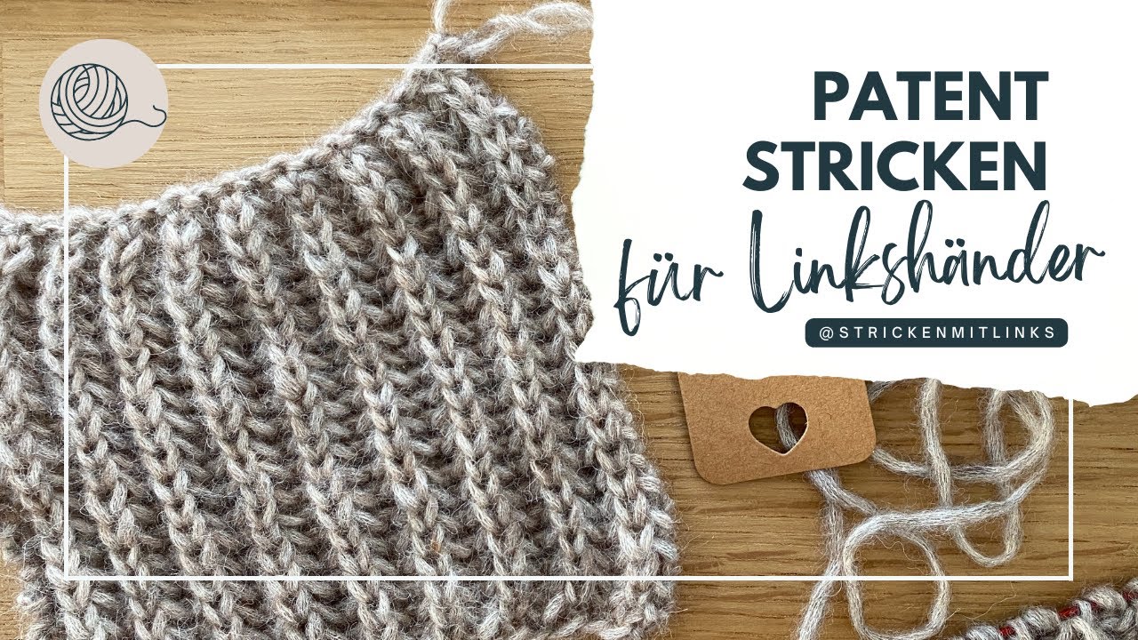 Patent stricken in Reihen für Linkshänder