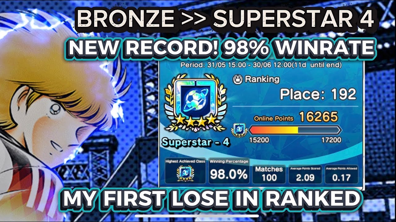 FINALLY NEW RECORD, 98% WINRATE BRONZE TO SUPERSTAR 4. MY FIRST LOSE & BEST RANKED. 8th Anniversary
