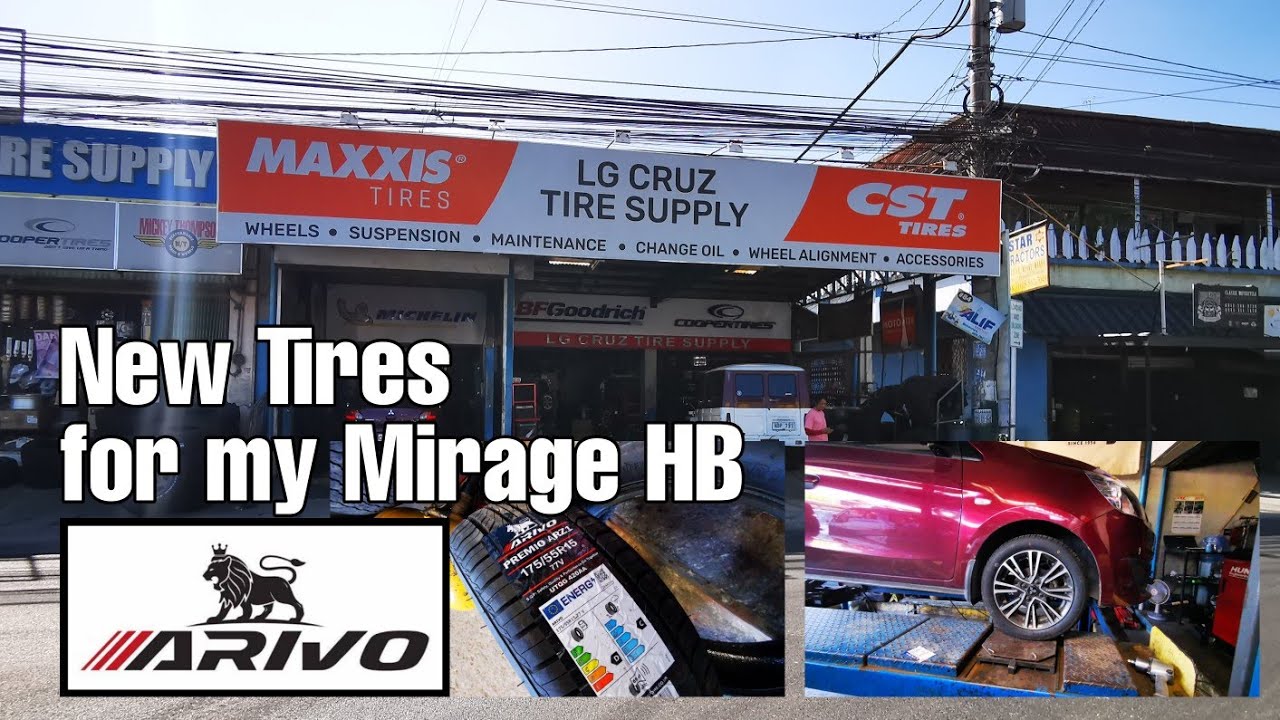 ARIVO Tires (for Mirage Hatchback)
