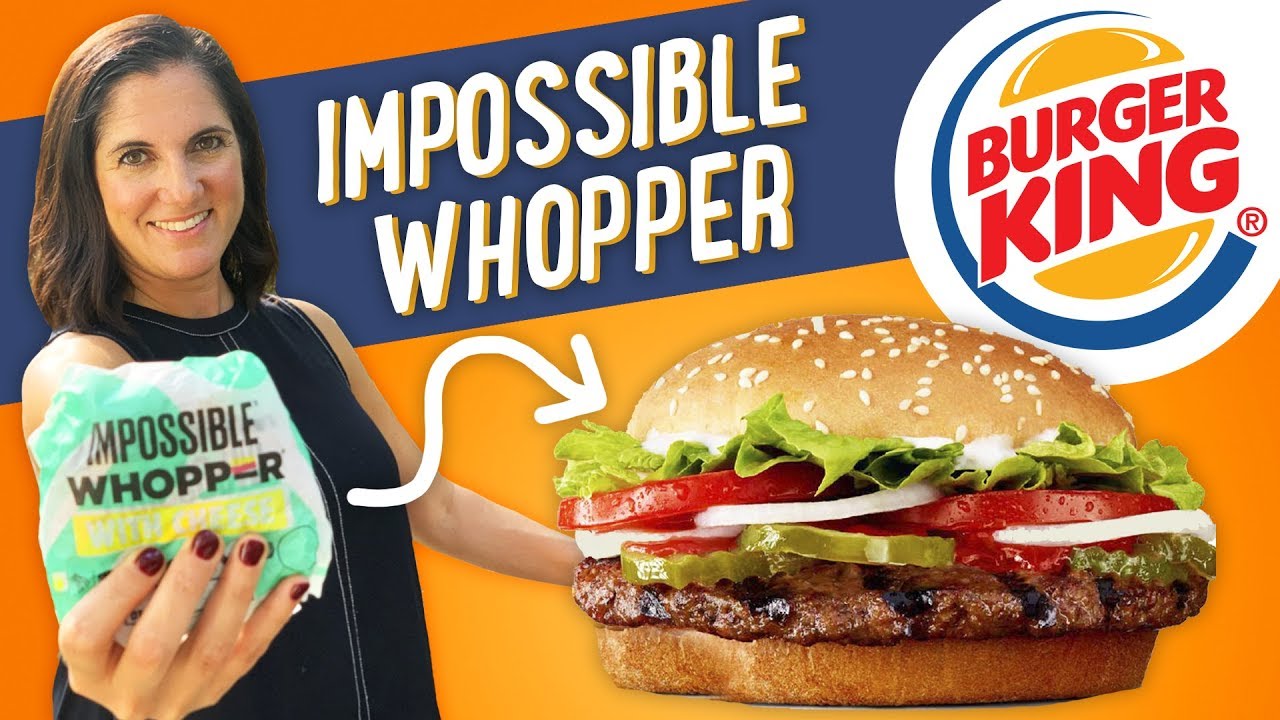 Impossible Whopper Taste Test | Burger King&rsquo;s New Impossible Burger | Mom&rsquo;s Review