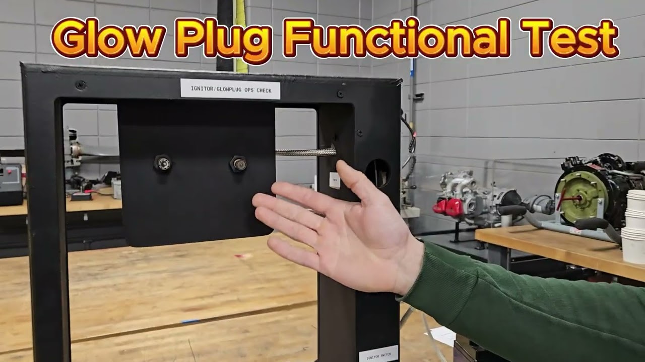 Ignitor Plug and Glow Plug - Differences & Ops Check