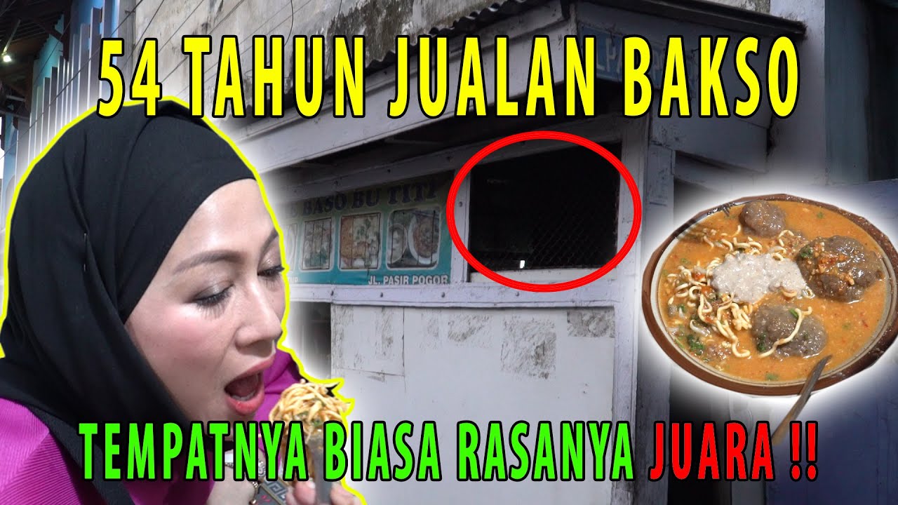 54 TAHUN JUALAN BAKSO, BAKSO CEU TITI GARUT !!