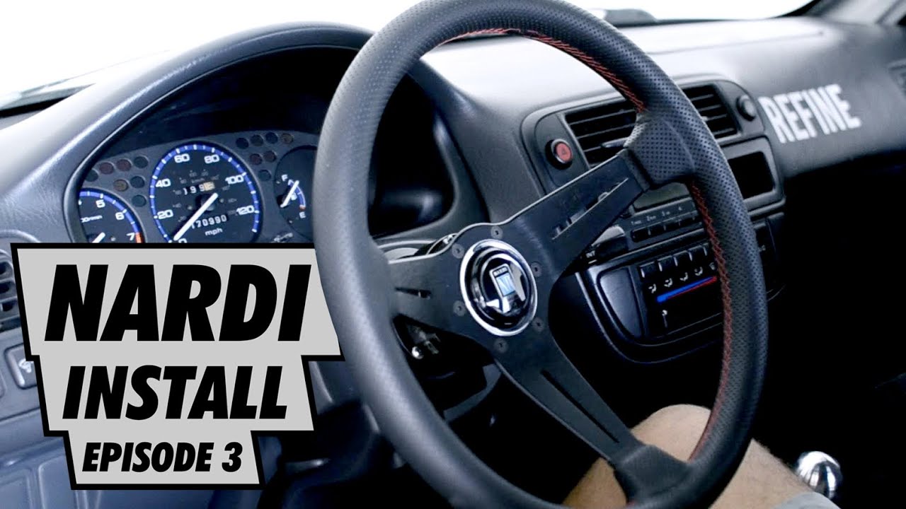 Project Civic - Nardi Steering Wheel Install Ep. 3