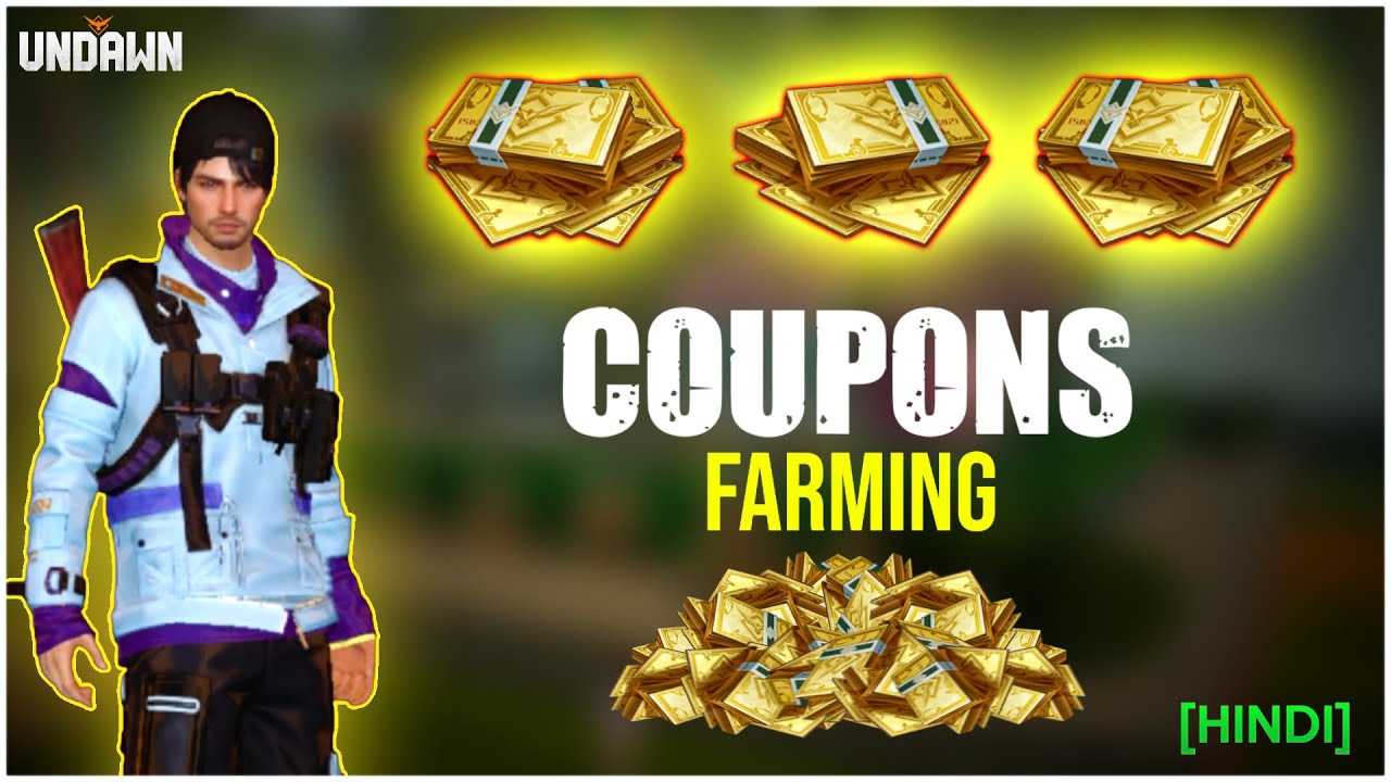Best Trick For Farming Coupons | Undawn Video | Tips And Tricks
