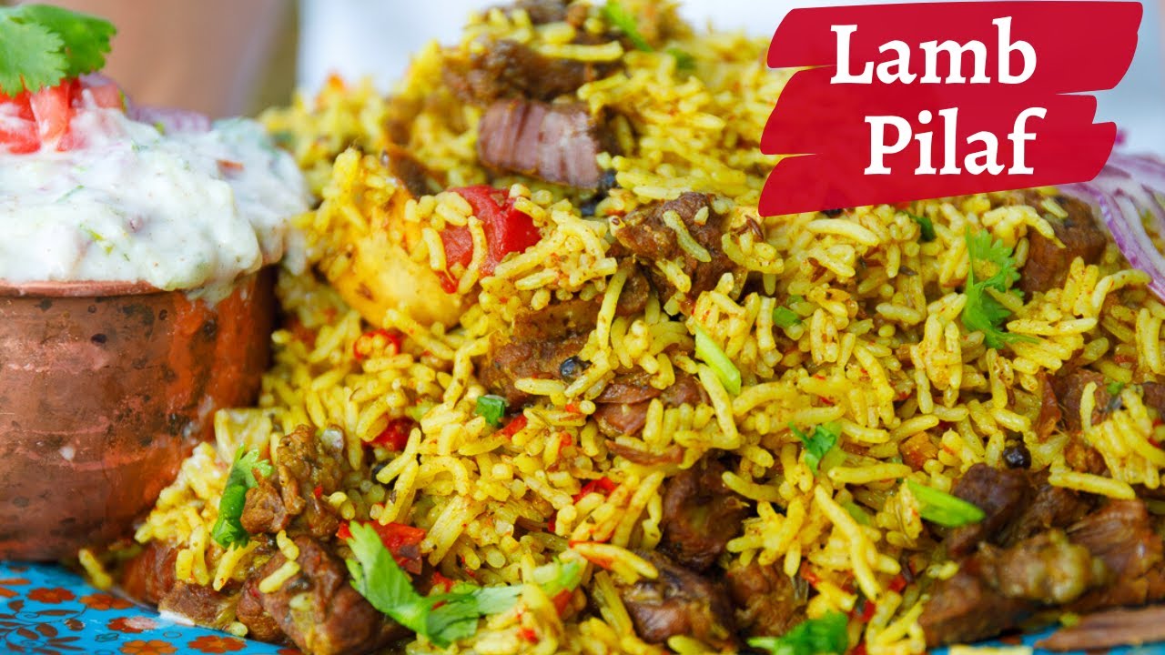 Make THIS Instant Pot Lamb Pilaf recipe tonight!