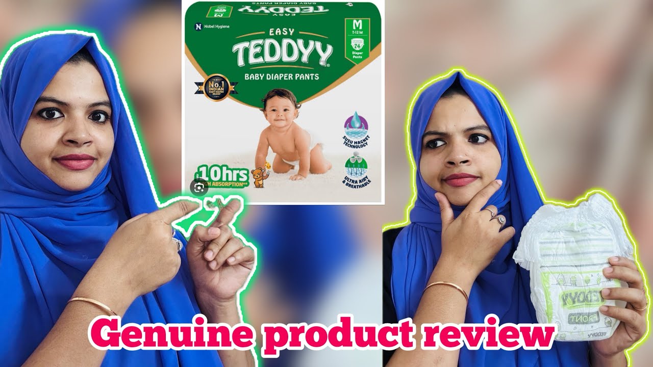 Teddy Daiper Genuine review🧐 in Malayalam #teddy #productreview #daiper #babyproducts 
