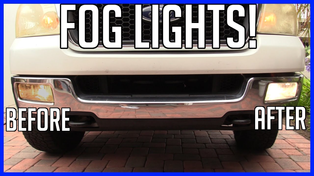 How to Replace Fog Light Bulb Ford F-150 2004-2008 NO TOOLS NEEDED!