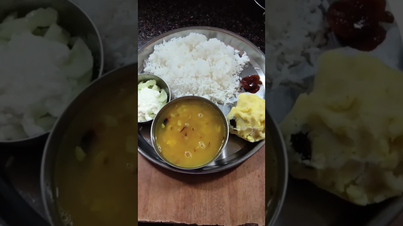 garam garam Bhata ku Dali alu bharta 