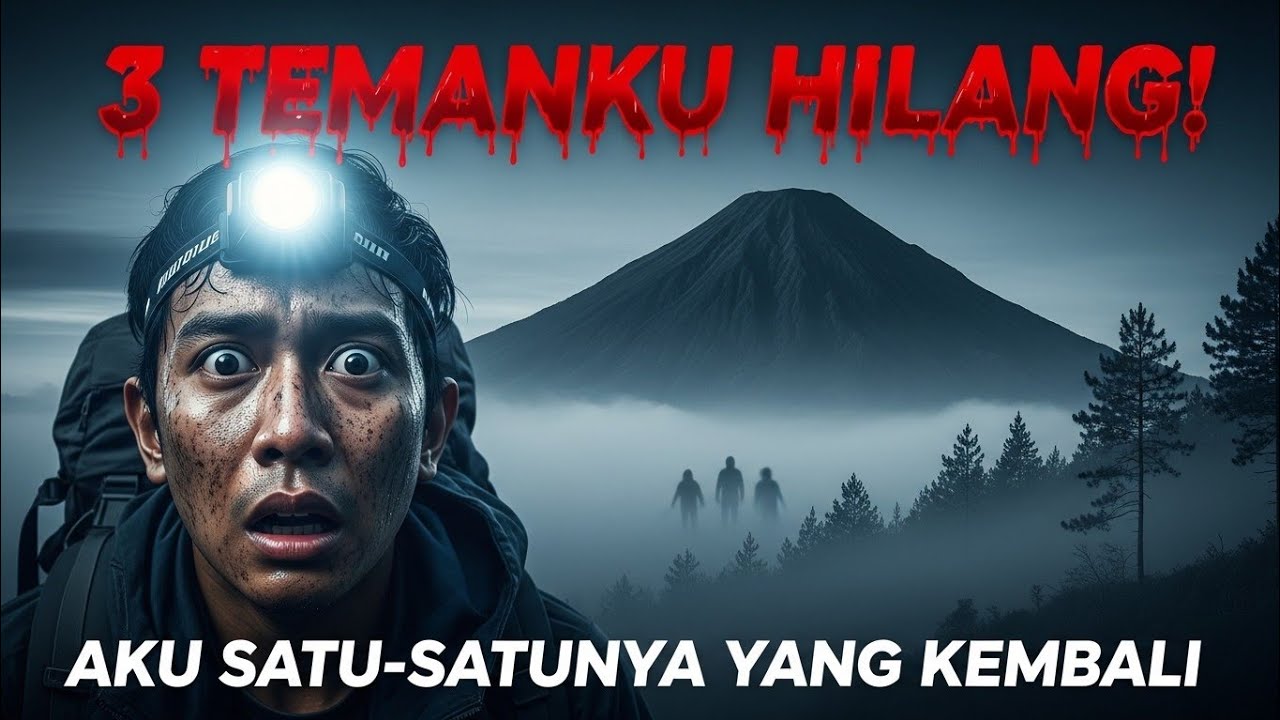 3 Pendaki Hilang di Gunung Sindoro, Aku Satu-Satunya yang Kembali