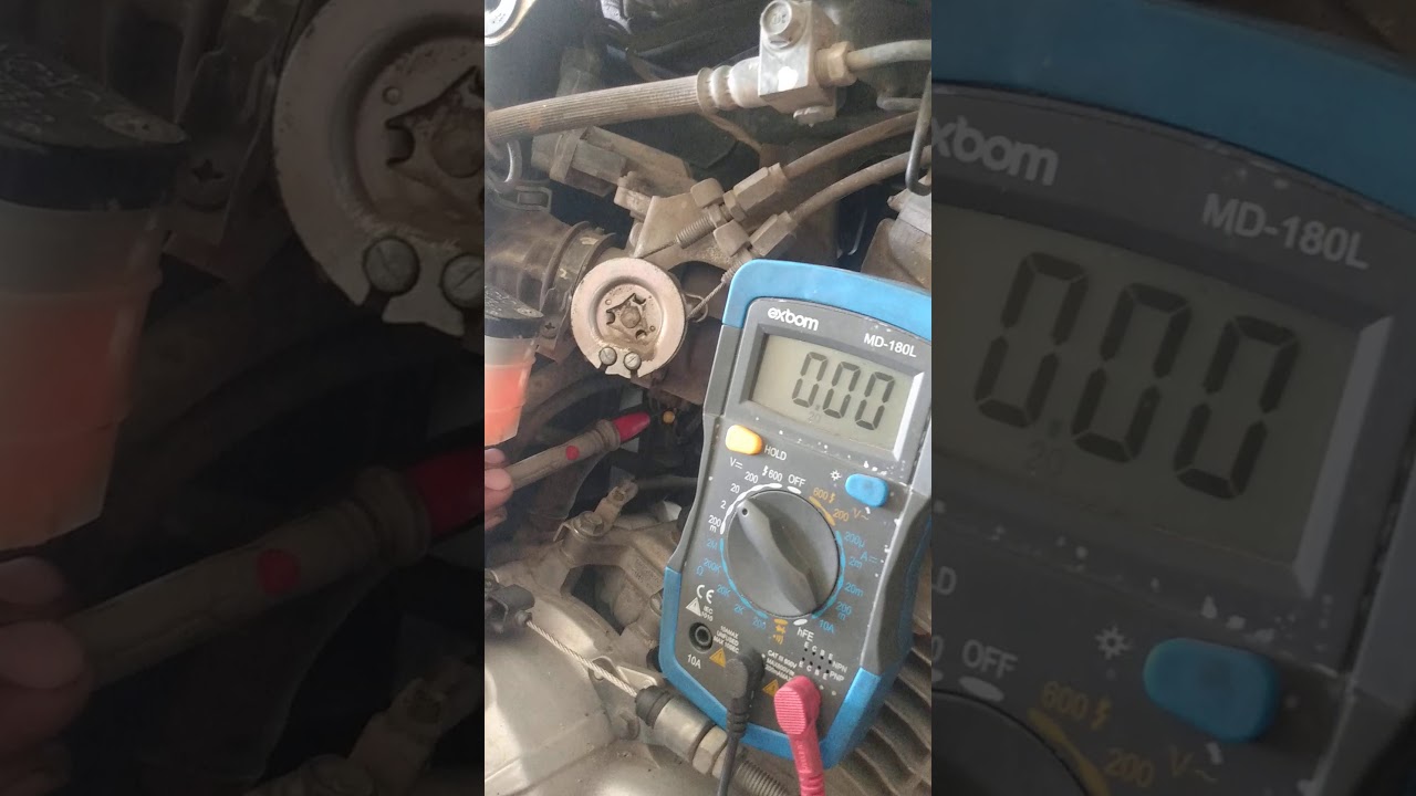 Teste sensor TPS Titan 160cc