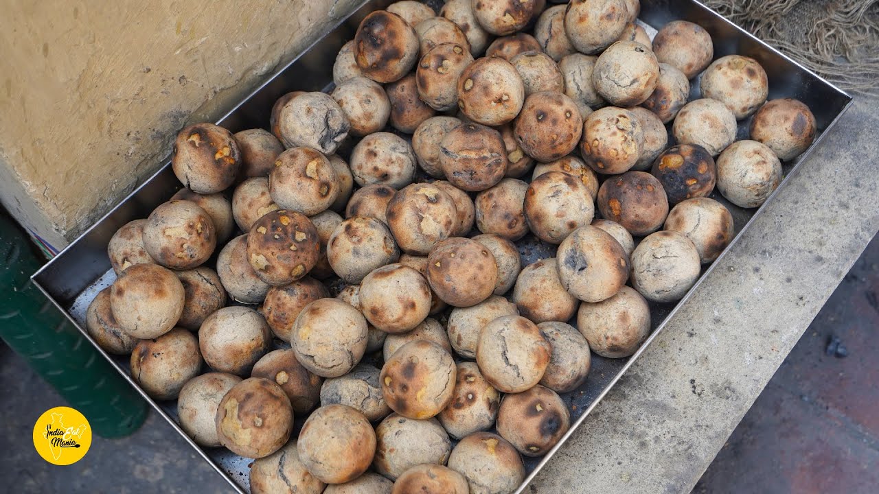 Varanasi Famous Baati Chokha Thali Rs. 289/- l Baati Chokha Restaurant l Varanasi Street Food