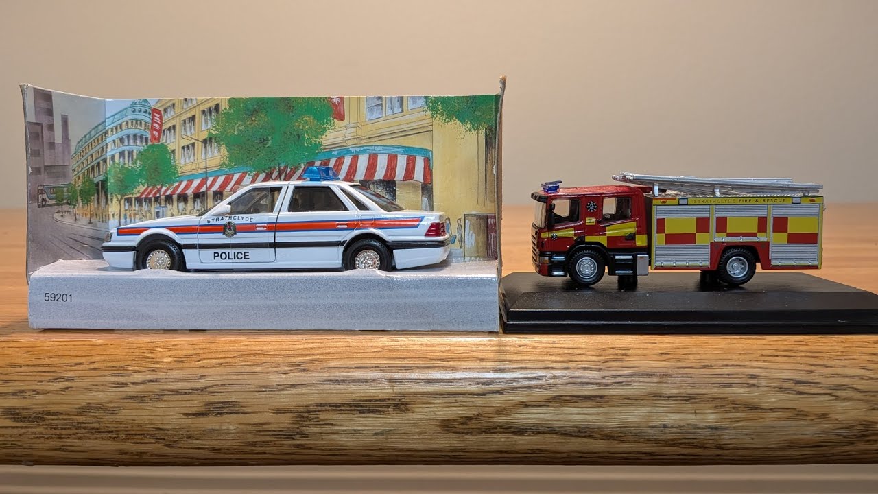 Strathclyde Police & Fire emergency vehicle collection part 2