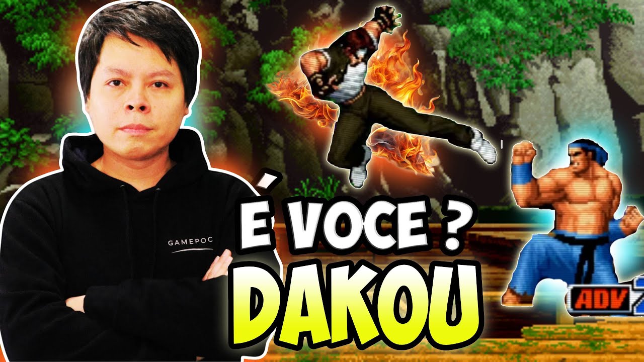 ENFRENTEI O DAKOU BR , O CORO FOI GIGANTE  NO KOF 98