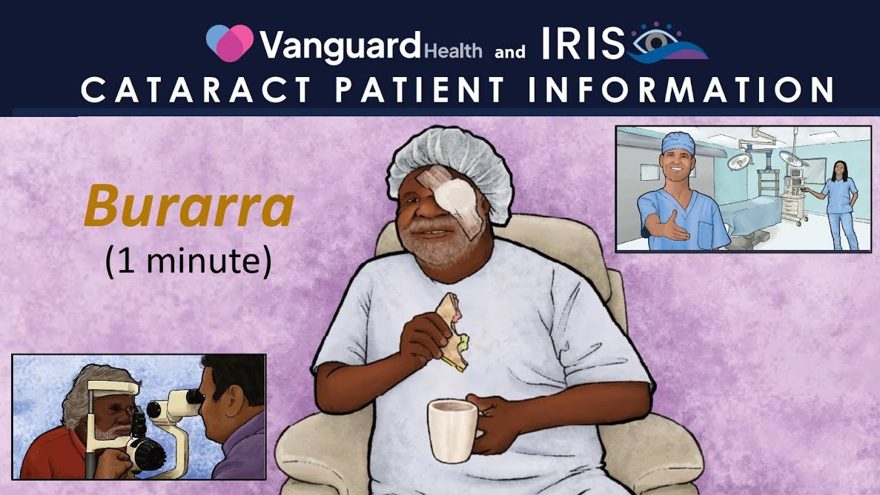 Have trouble seeing? You might need cataract surgery (Burarra, 1 minute)