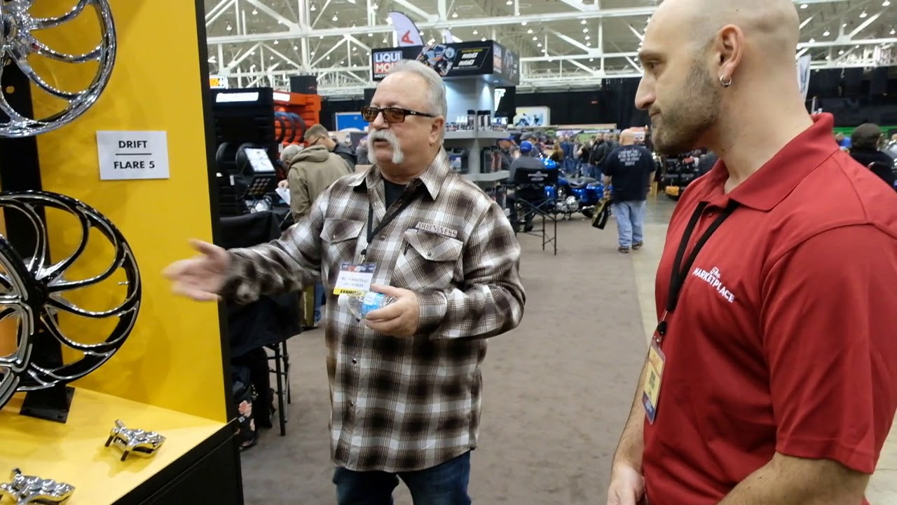 Arlen Ness at IMS Marketplace