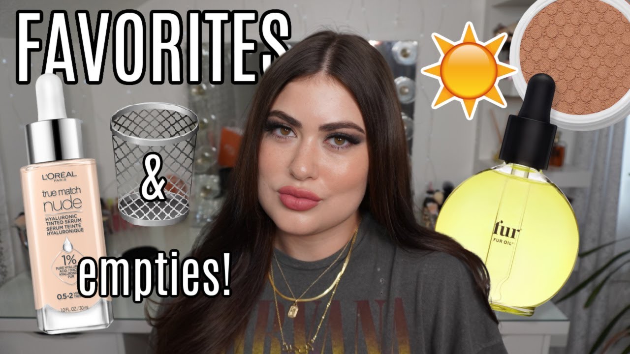 End of Summer FAVORITES & EMPTIES! 💛 Kendall Alfred