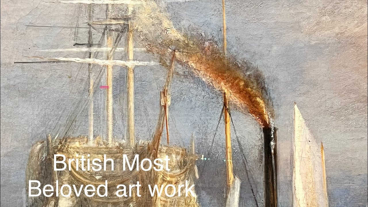The Fighting Temeraire @ the National Art Gallery in London # Turner