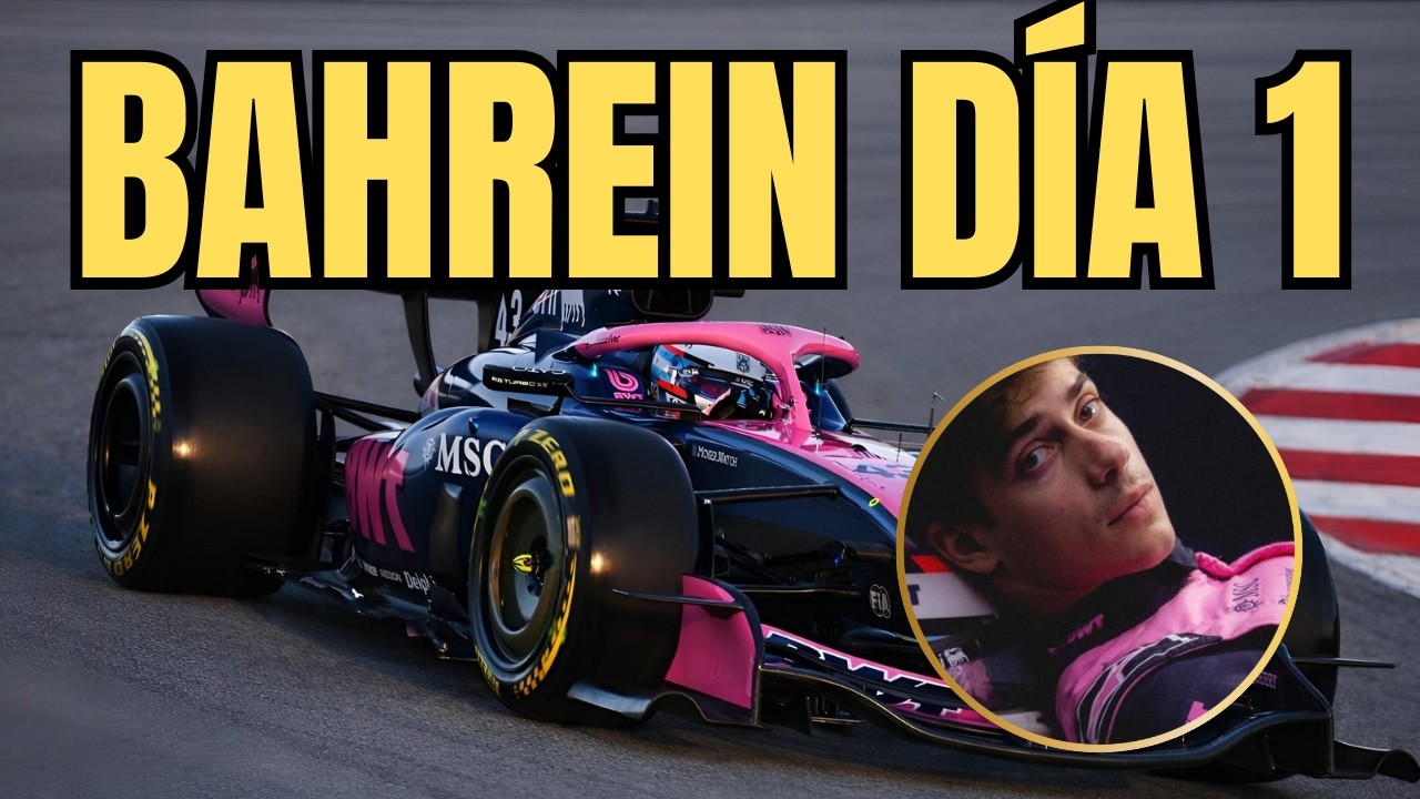 FRANCO COLAPINTO SALE A PISTA EL DÍA 1 EN BAHREIN ANALIZAMOS EN VIVO