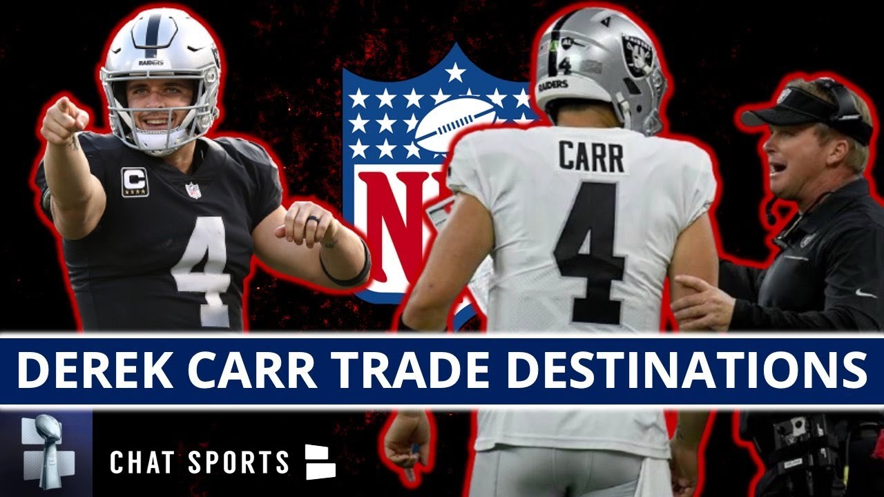Derek Carr Trade Rumors: 5 NFL Teams Most Likely To Trade For The Las Vegas Raiders QB In 2021