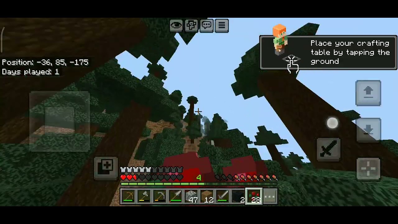 My journey on Minecraft part 2. I died in cave 😭. #minecraft #like #subscribe #survival #video #sad 