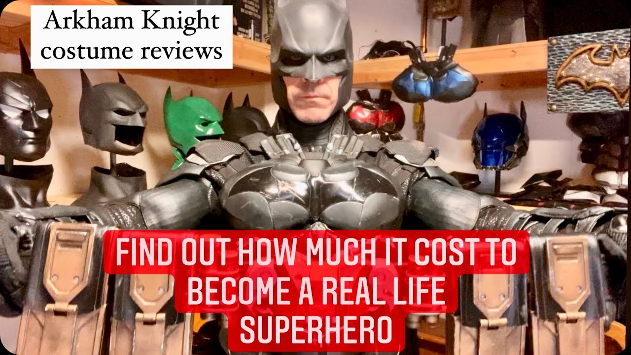 Full Arkham knight costume review and pricing. 🦇 #batman #arkhamknight #cosplayer #batdad