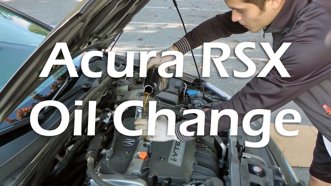 Acura RSX (2002-2006): Oil Change (Full Tutorial).