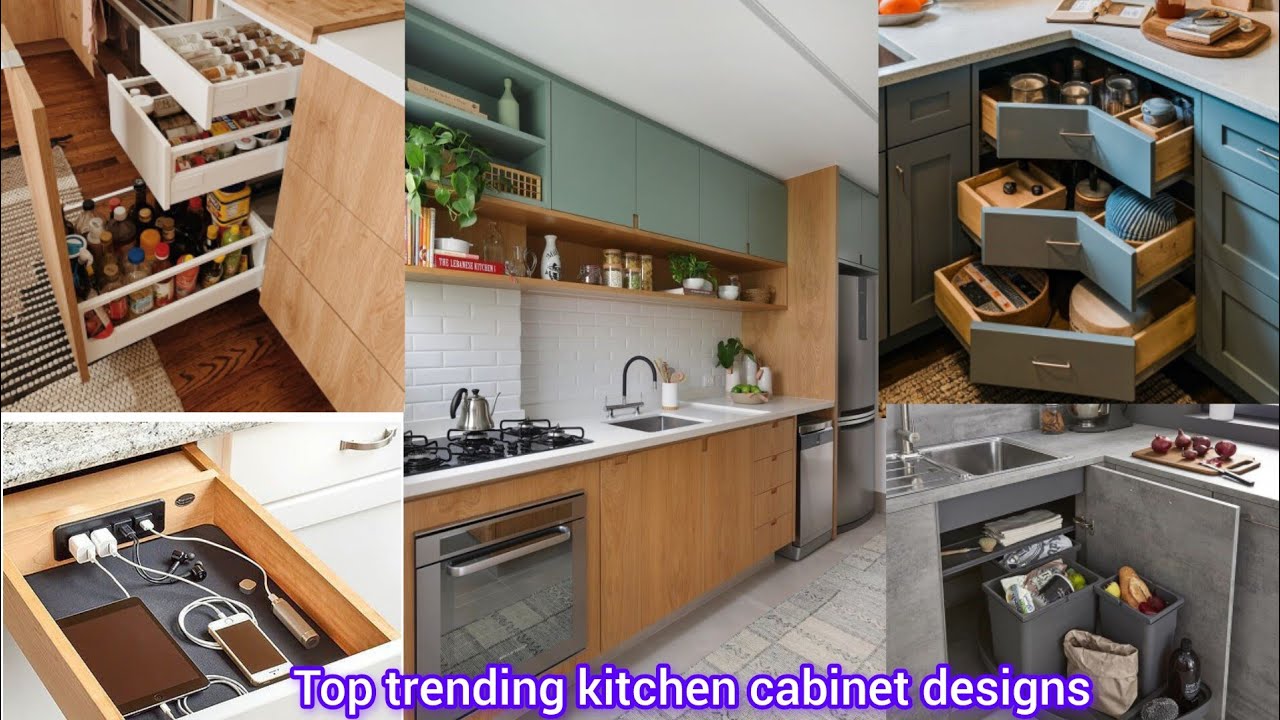 Modern kitchen cabinet designs||kitchen design trends