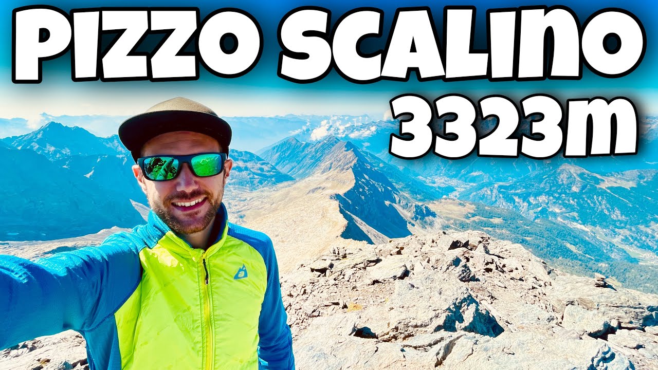 ESCURSIONE al PIZZO SCALINO 3323m dal PASSO DEGLI OMETTI