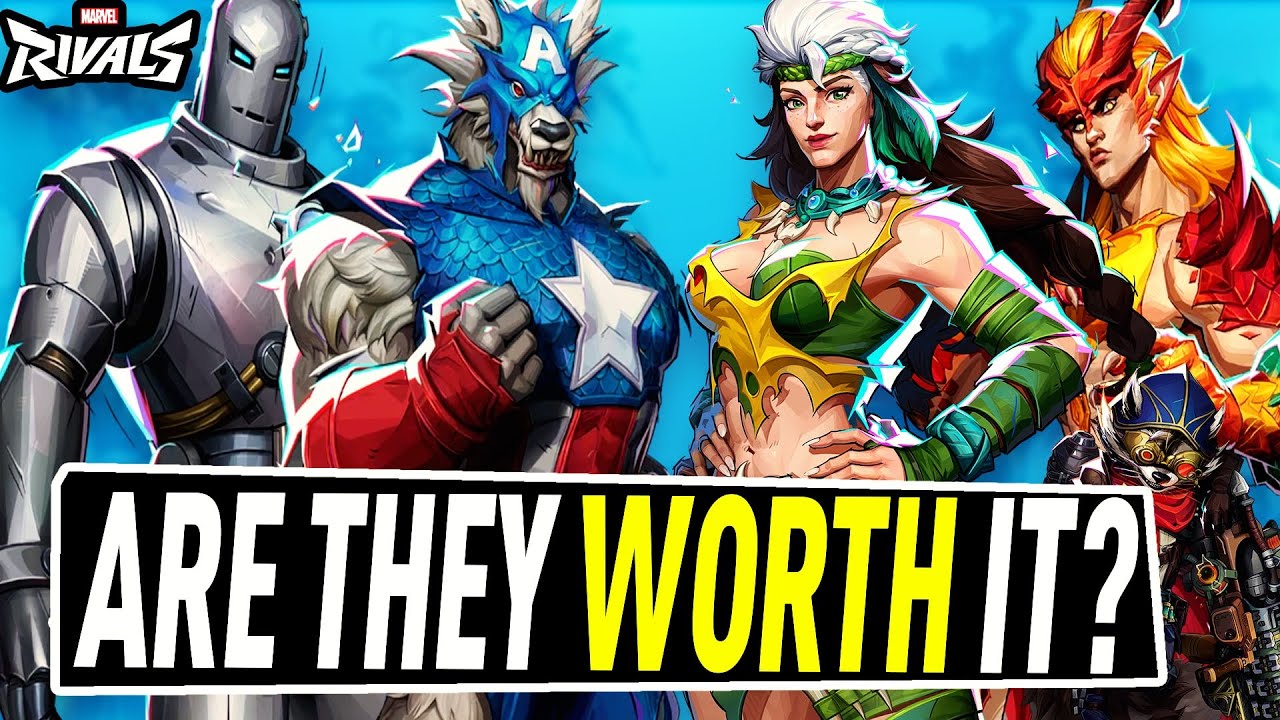 Оцениваем ВСЕ НОВЫЕ скины в 5.5 сезоне Marvel Rivals #marvelrivals
