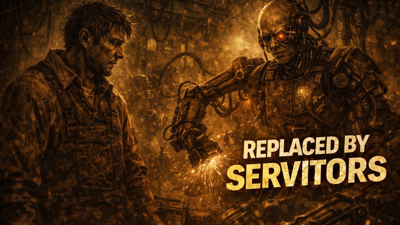 What It’s Like To Be a Worker Replaced by a Servitor in Warhammer 40K