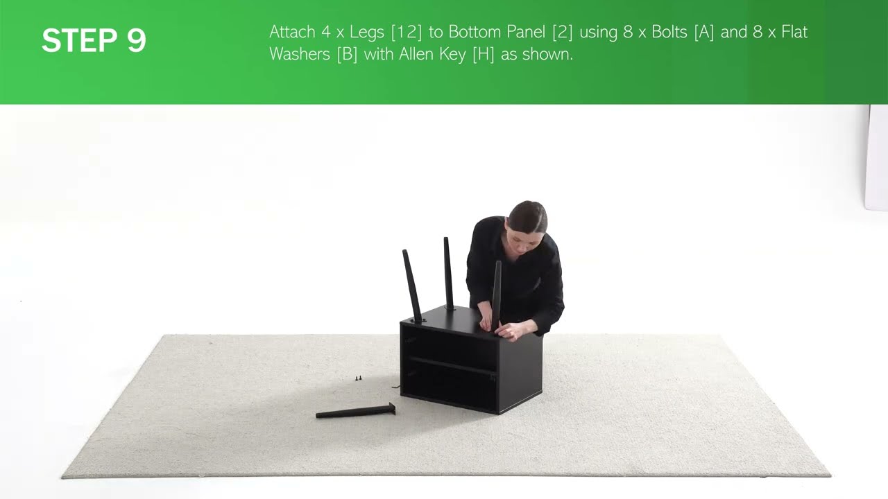How to assemble the Taylor Large Bedside Table from Furniturebox UK