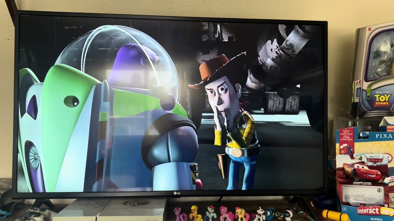 Toy Story (1995) lost at the Gas Station with sound effects