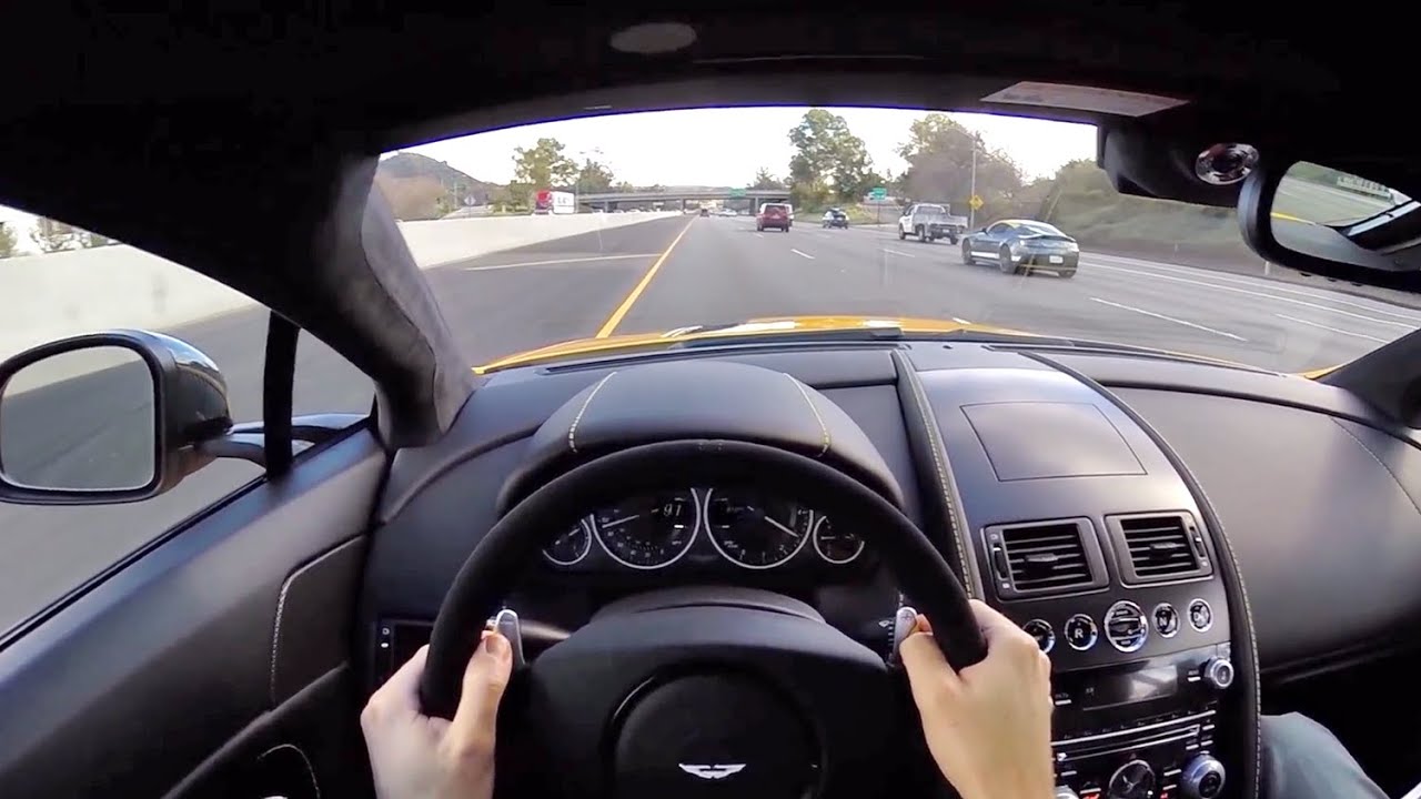 2015 Aston Martin V12 Vantage S - WR TV POV City Drive