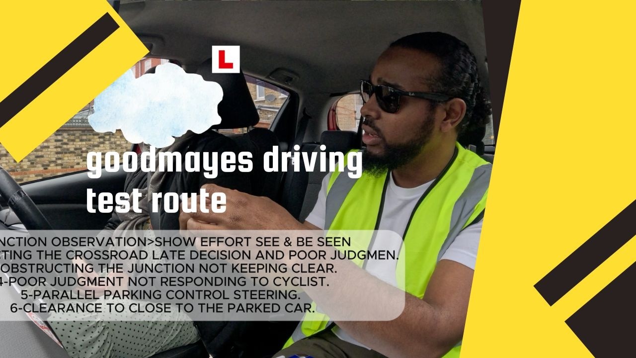 🚨Goodmayes Driving Test Route 2026| Mariana| Learn to Drive-:Driving test tips.⏰🚨
