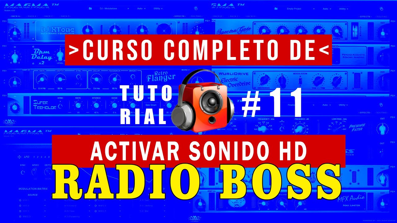 Como activar sonido HD de Radio Boss 5.9.4.0✅ 2020